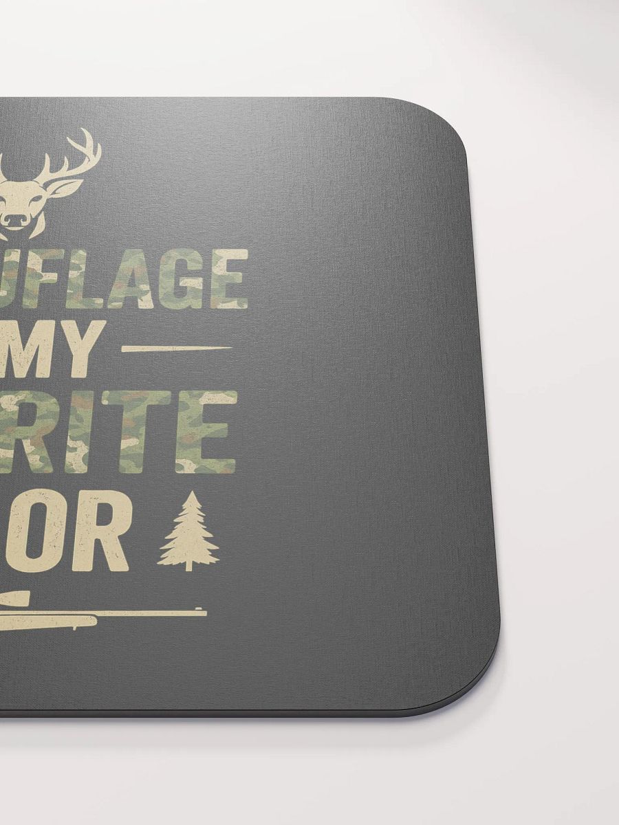 Camo Mouse Pad – Camouflage Is My Favorite Color | Funny Desk Gift product image (5)