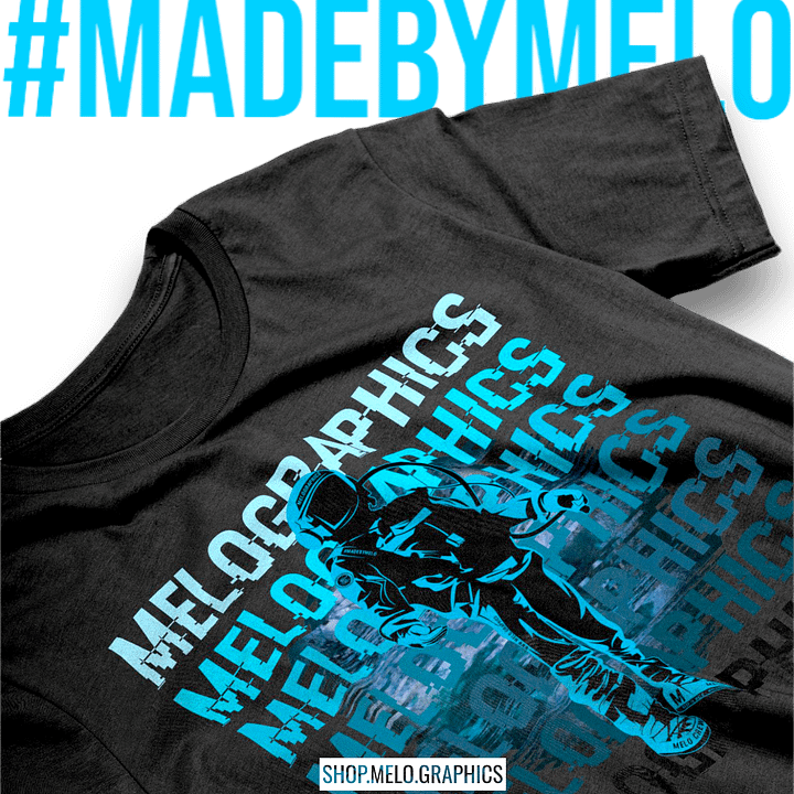 Spacefarer Blues - Premium T-Shirt | #MadeByMELO product image (1)