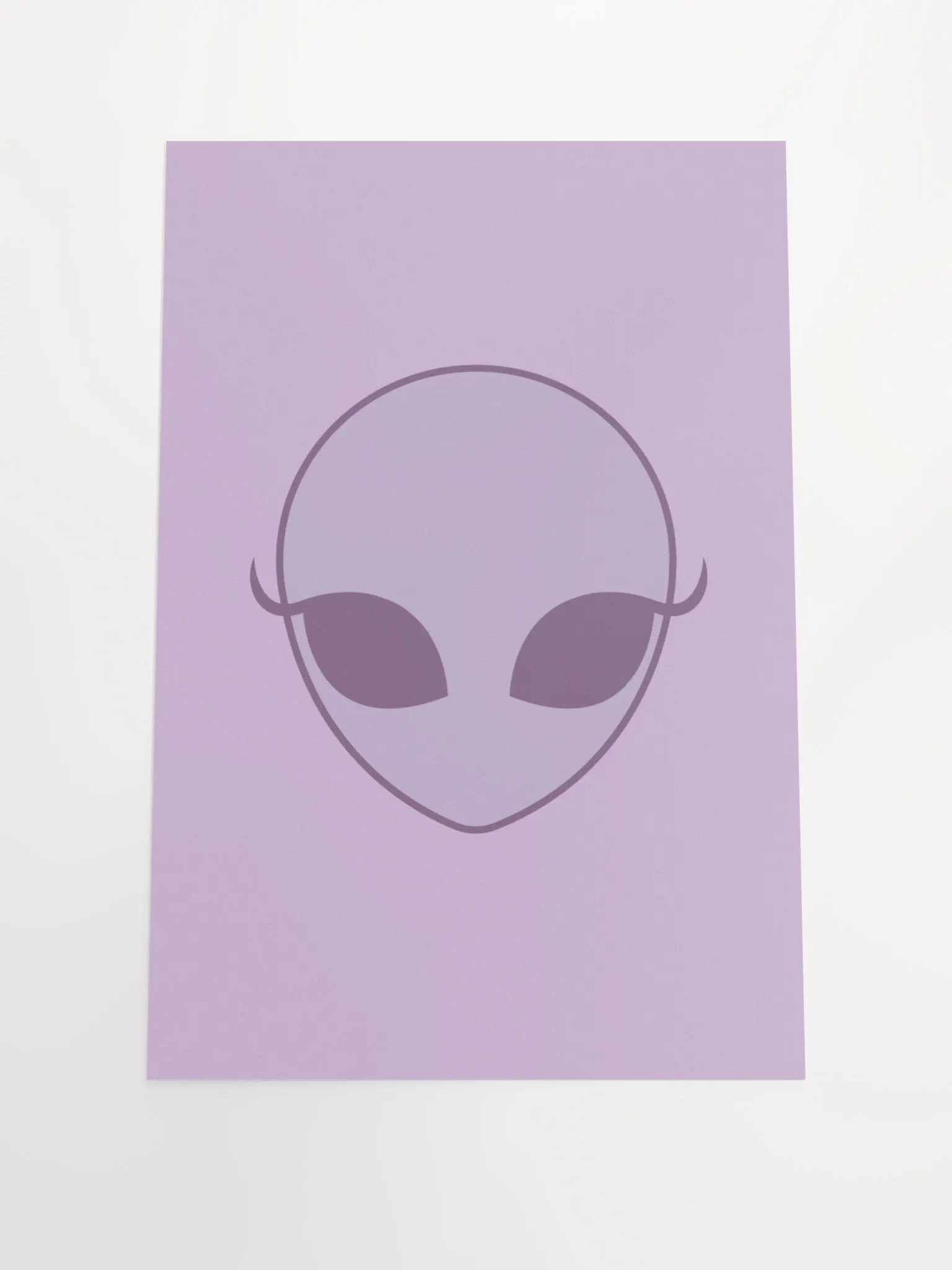Purple Alien Poster product image (1)
