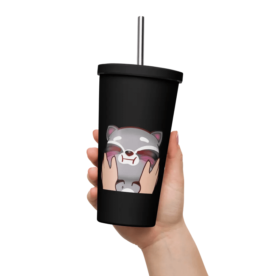 Cute Raccoon Insulated Tumbler product image (14)