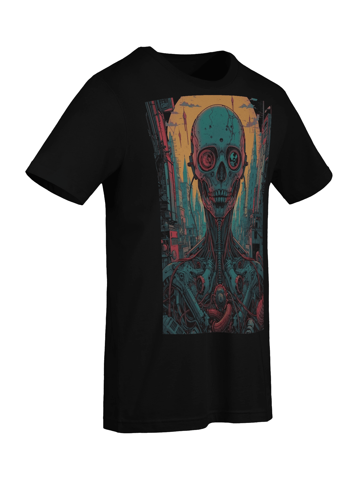 Synthetic Skull Dominion Lightweight T-Shirt product image (8)