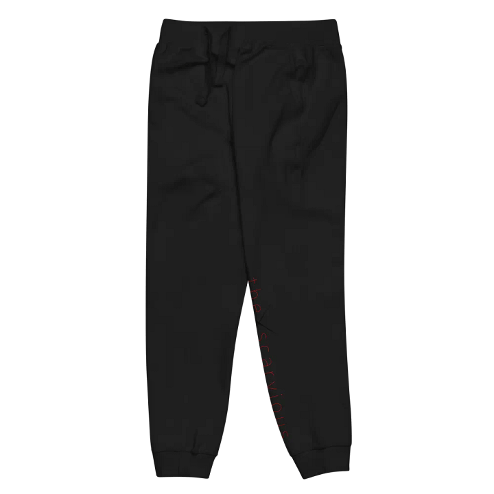 Crimson Shadow Unisex Fleece Joggers product image (2)