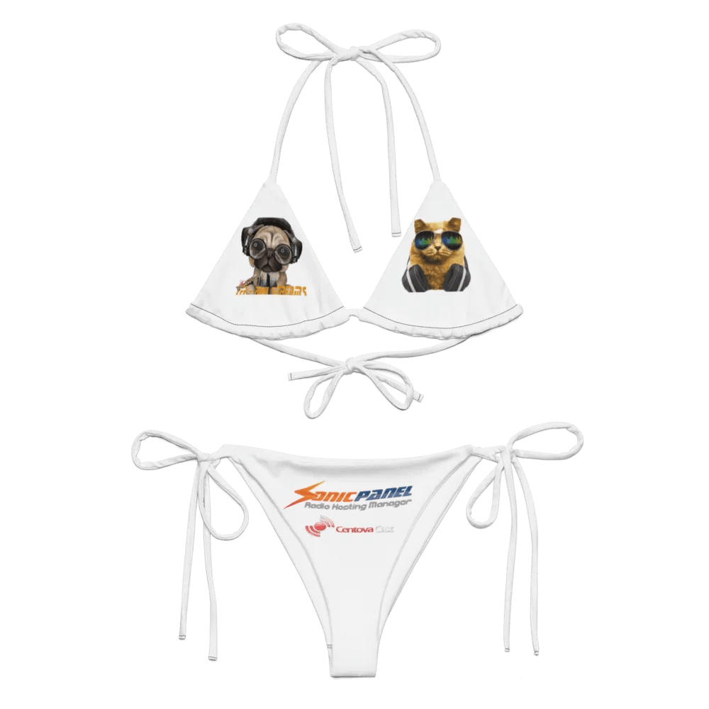 ZEE - All-Over Print Recycled String Bikini product image (3)