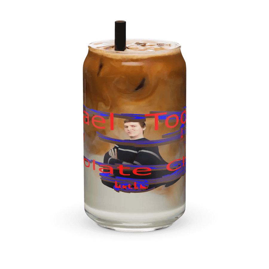 Michael Toomey As Chocolate Charlie 00 - Can-Shaped Glass product image (6)