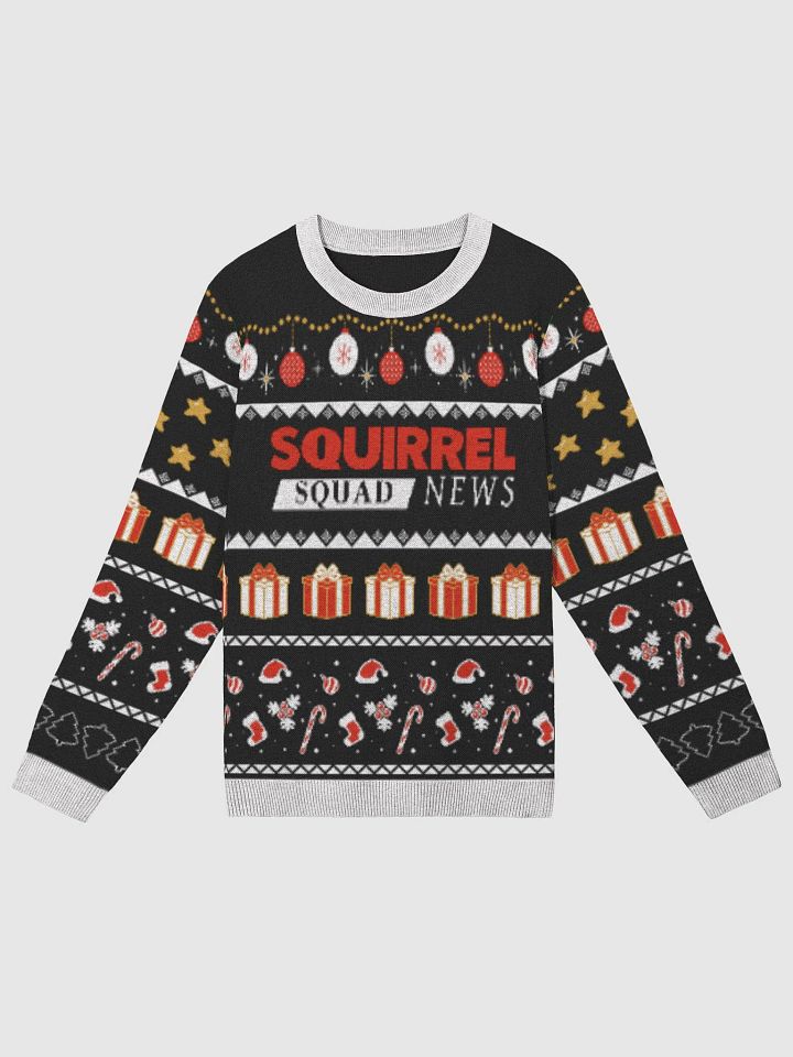 Festive Squirrel Squad Knitted Crewneck product image (5)