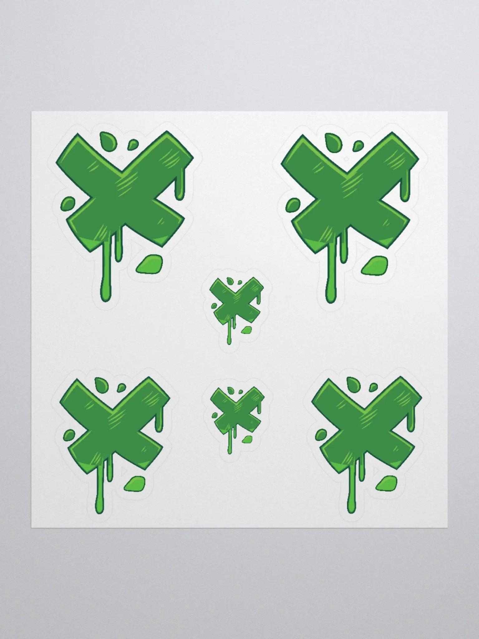 Paint Splash Logo Sticker Sheet product image (1)