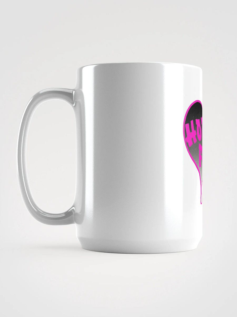 HOT BOX FAM PINK & BLACK OMBRE LOGO COFFEE MUG product image (6)