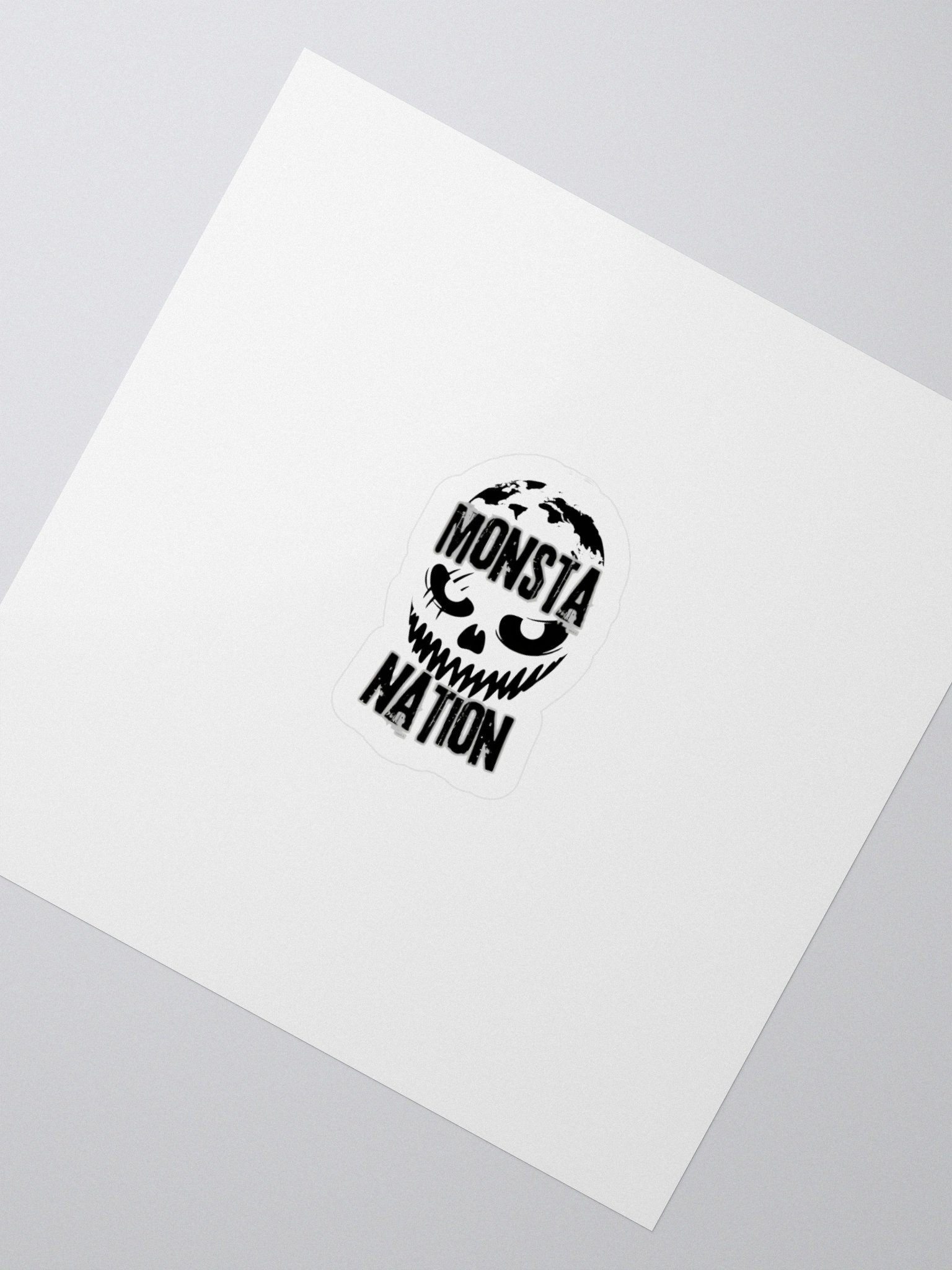 Monsta Nation "WORLD" Sticker product image (2)