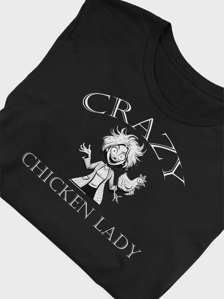 Energetic Crazy Chicken Lady Tee product image (38)