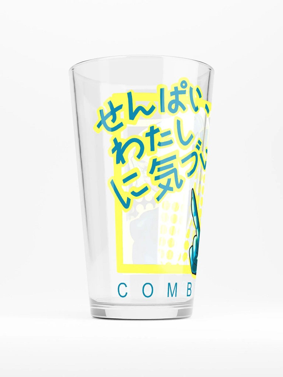 Notice me senpai pint glass product image (2)
