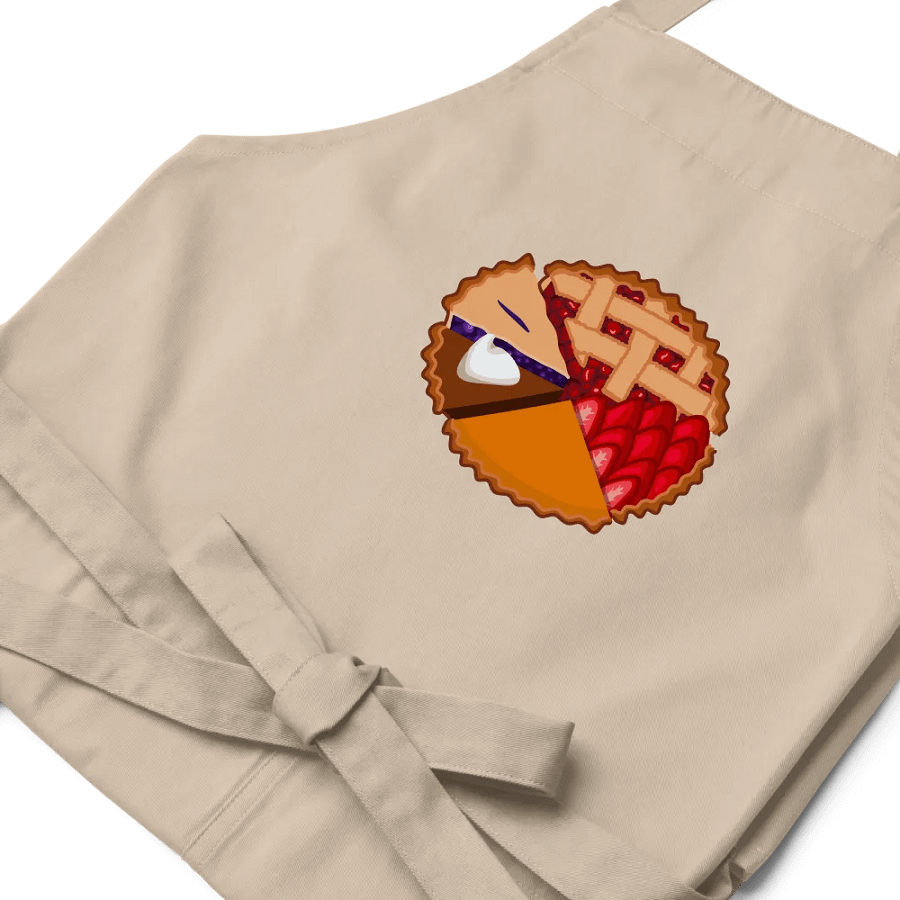 Pie Chart Apron (with pockets!) product image (2)