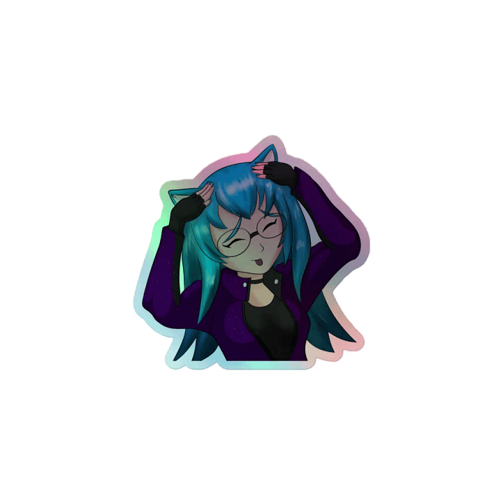 Blue232 Holographic Bleppies sticker product image (1)