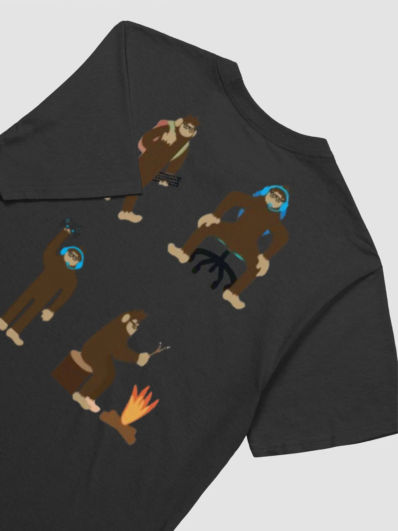 Sasquatch Twitch Emotes T-Shirt product image (4)