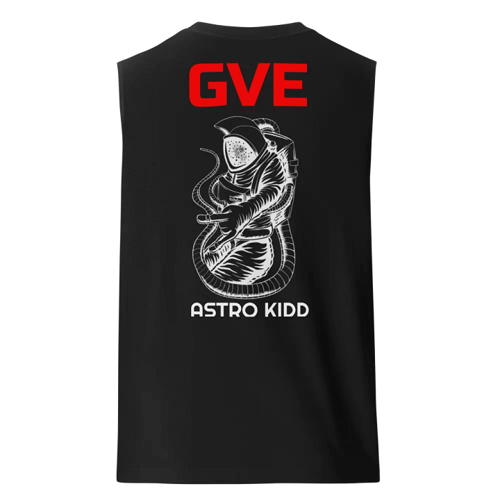 *BLACK* GVE ASTRO Muscle Tank product image (2)