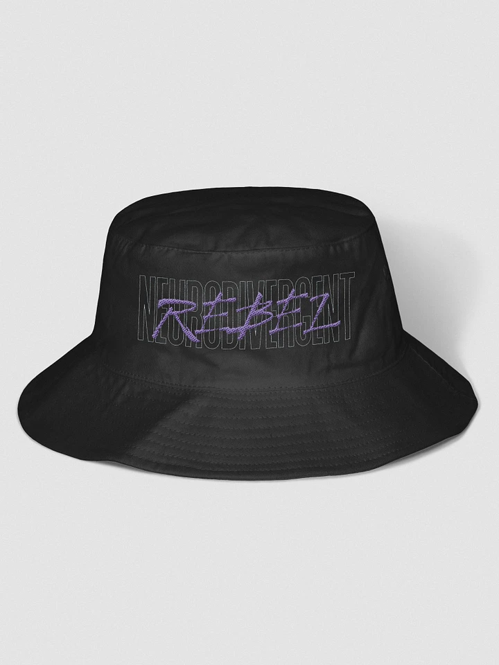 Embroidered NeuroDivergent Rebel Flexfit Bucket Hat product image (1)