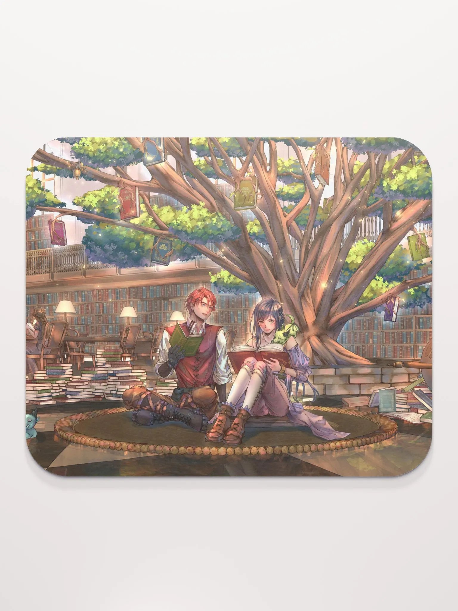 Legends and Librarians Book Tree Mouse Pad product image (2)