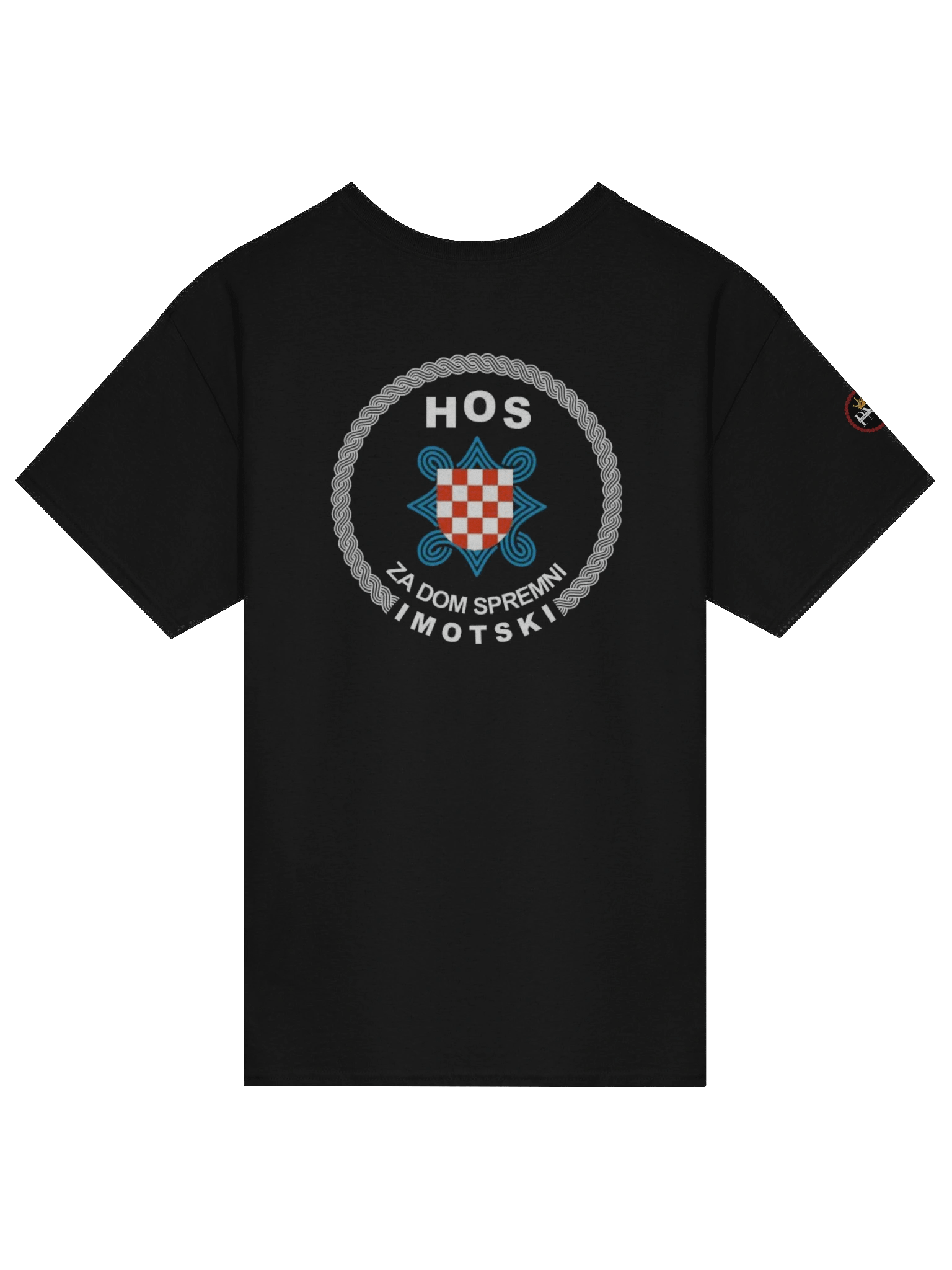 Crowned Logo Streetwear T-Shirt HOS Imotski product image (2)