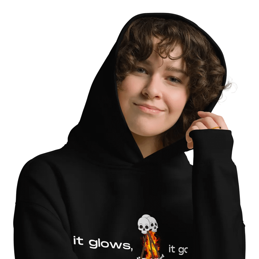 If it glows, it goes | Printed Hoodie product image (9)