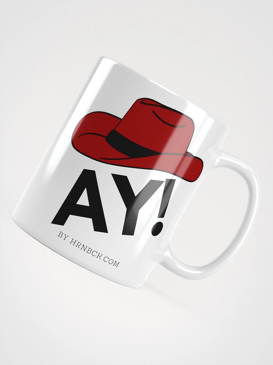HRNBCK MUG - AY! White Edition One product image (10)