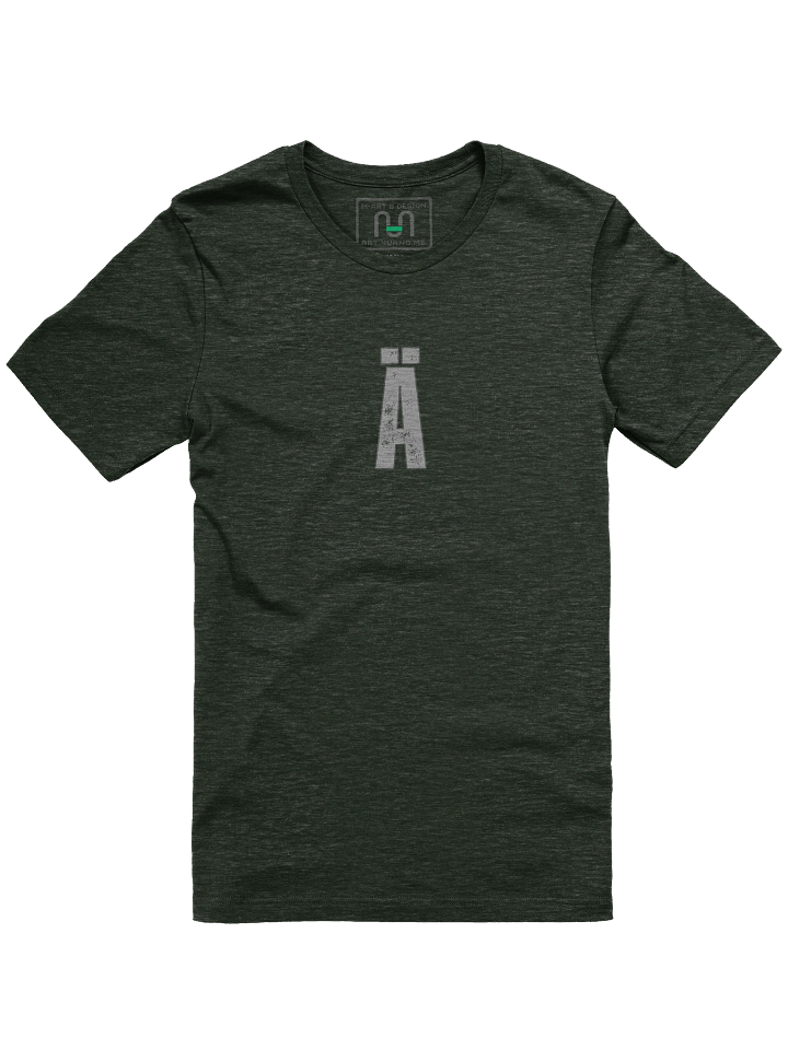 Ä-ttitude Tee – Typography Art Print - M-Art and Design T-Shirt product image (11)