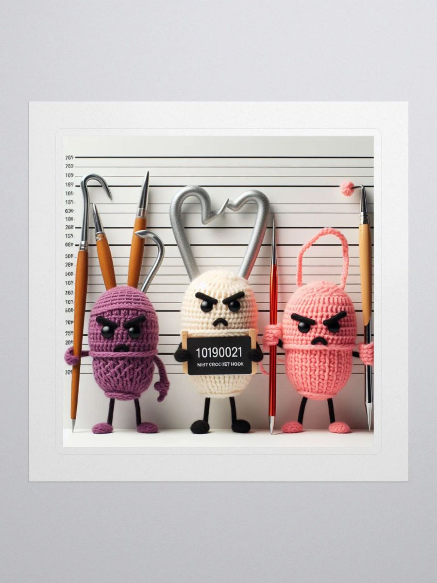 Bad Yarn Bandits 2 Kiss Cut Stickers product image (2)
