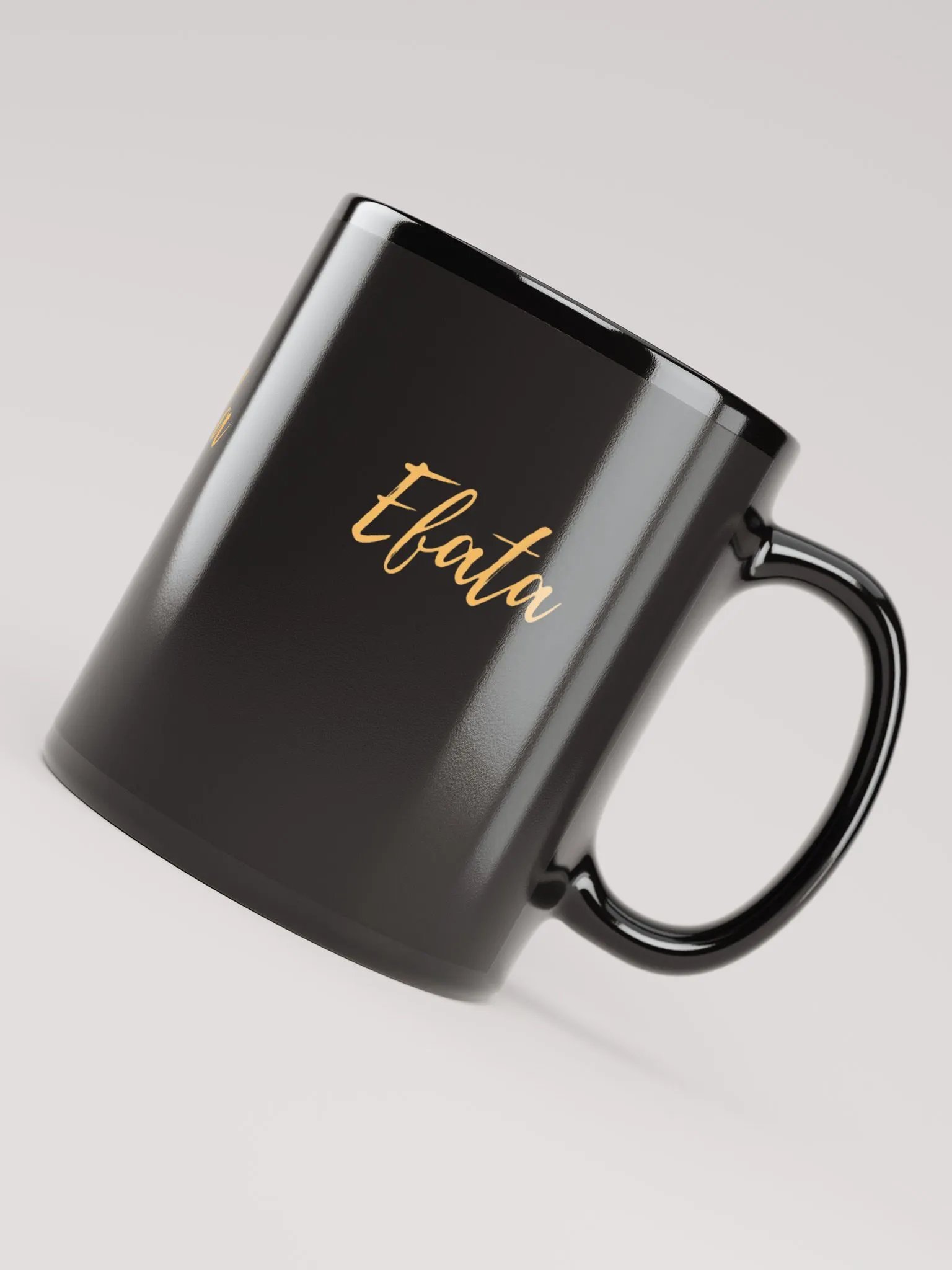 Black Glossy Mug- EFATA Mystique product image (7)
