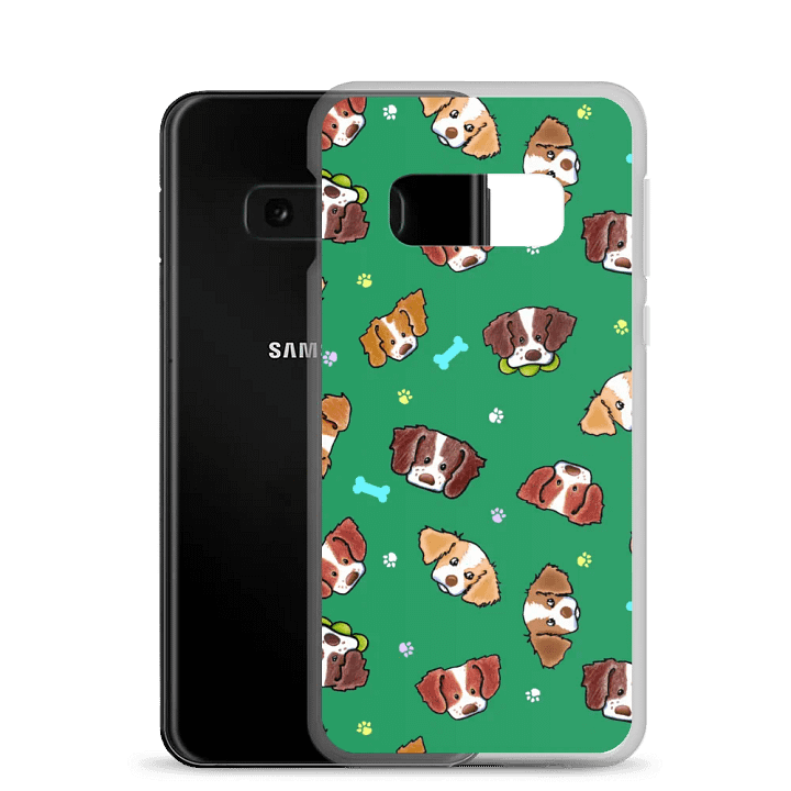KiniArt Brittany Dog Samsung® Clear Case product image (7)