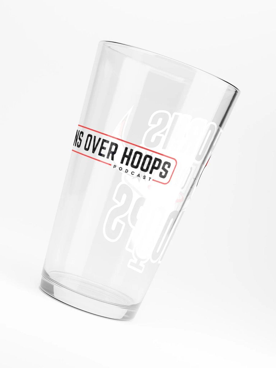 Horns Over Hoops Shaker Pint Glass product image (6)