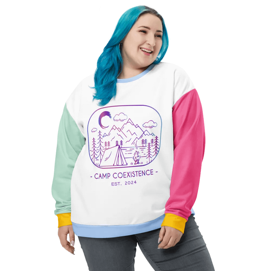 Camp CoExistence Colorblock Sweatshirt product image (7)