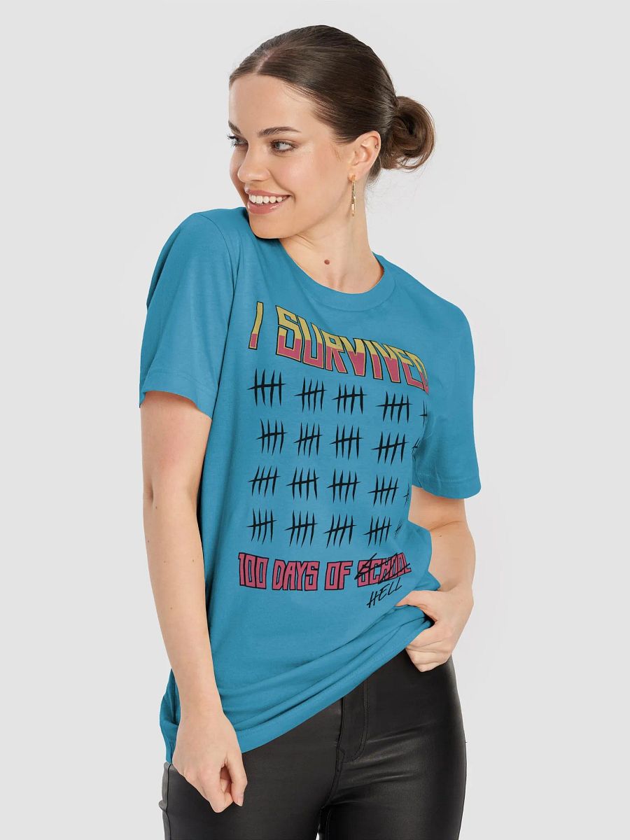 I Survived 100 Days of School Teacher T-shirt product image (5)
