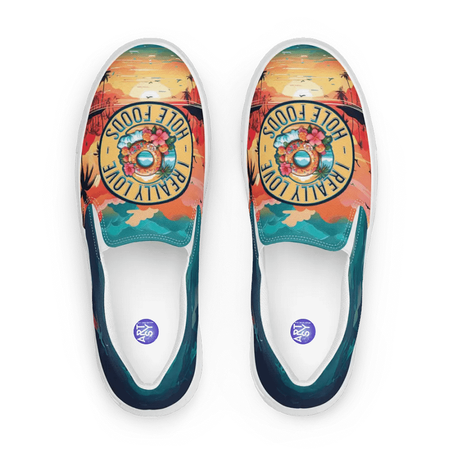 Funny Donut All Over Print Shoes product image (6)