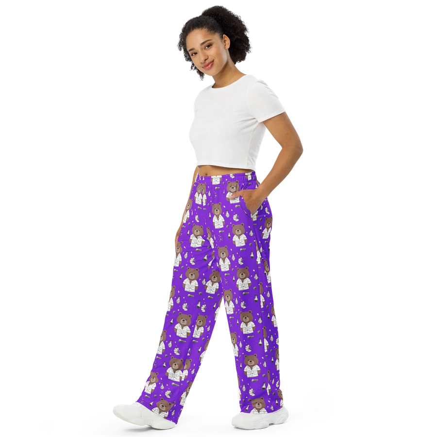Science Bear Pants - Purple product image (4)