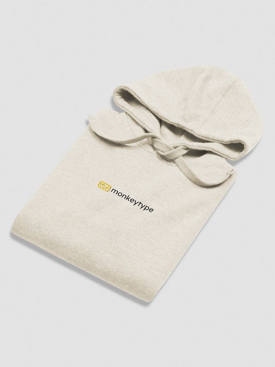 Dark Wordmark Hoodie (Embroidered) product image (4)