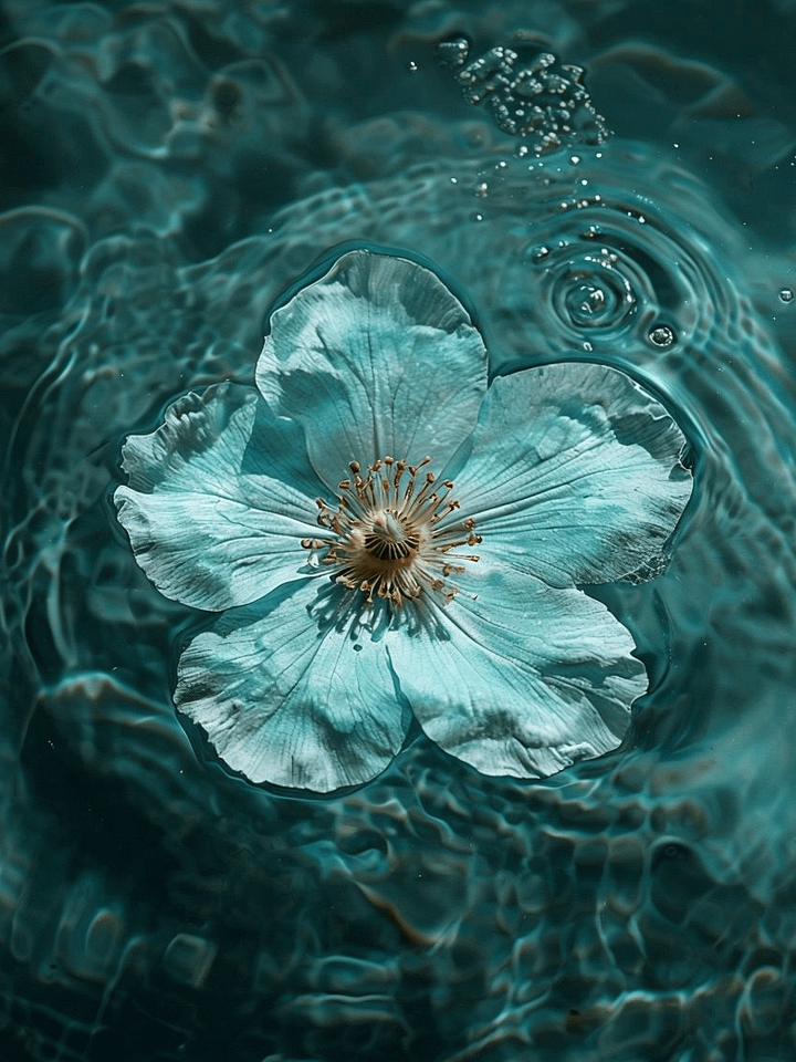 Ripple Bloom Framed Matte Poster product image (1)