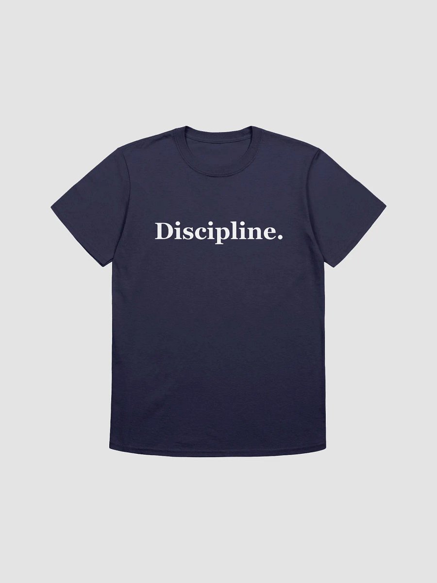 Discipline. T-Shirt product image (1)