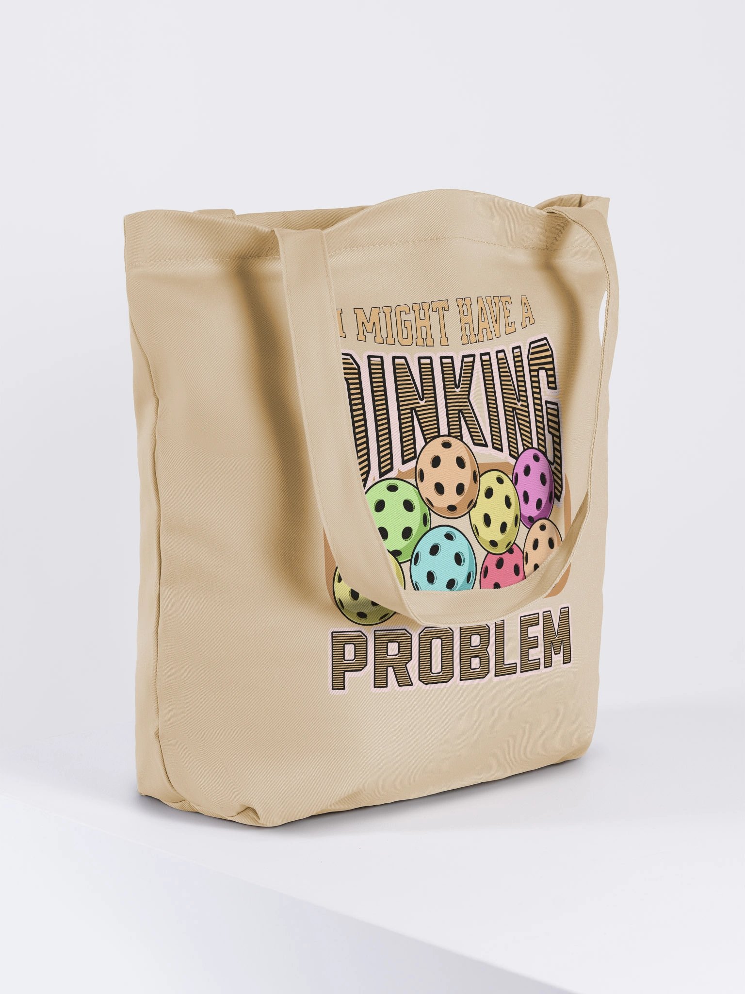 I Might Have A Dinking Problem Pickleball Lovers Eco-Friendly Tote Bag product image (4)