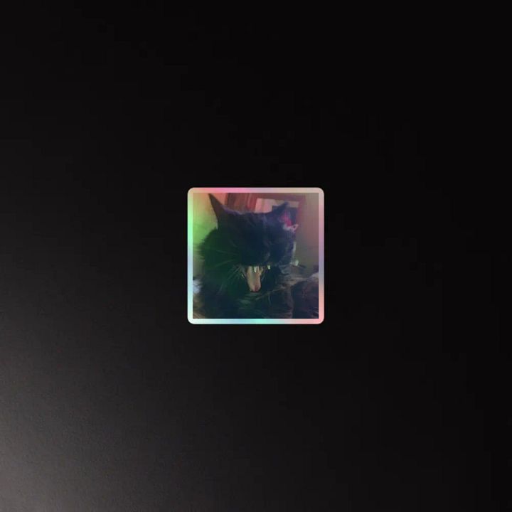 Yawning Kyle Holographic Sticker Sheet product image (4)