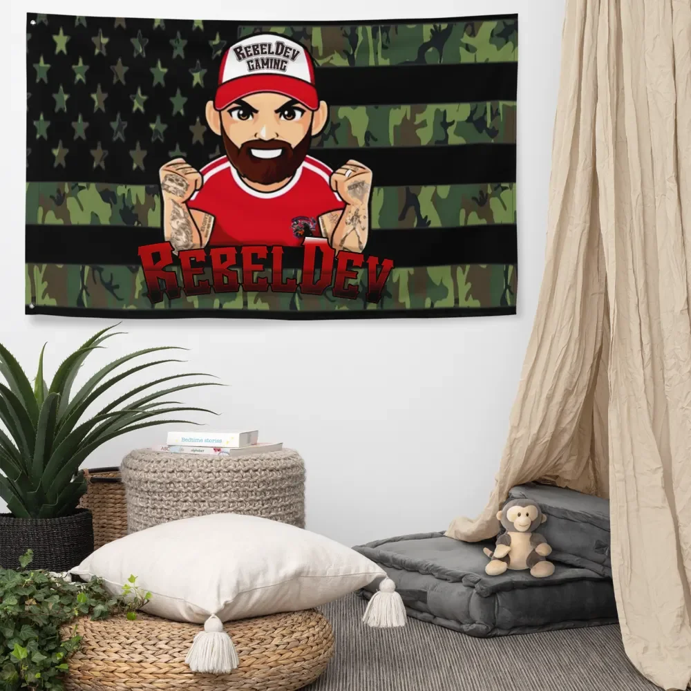 RebelDev camo flag product image (5)