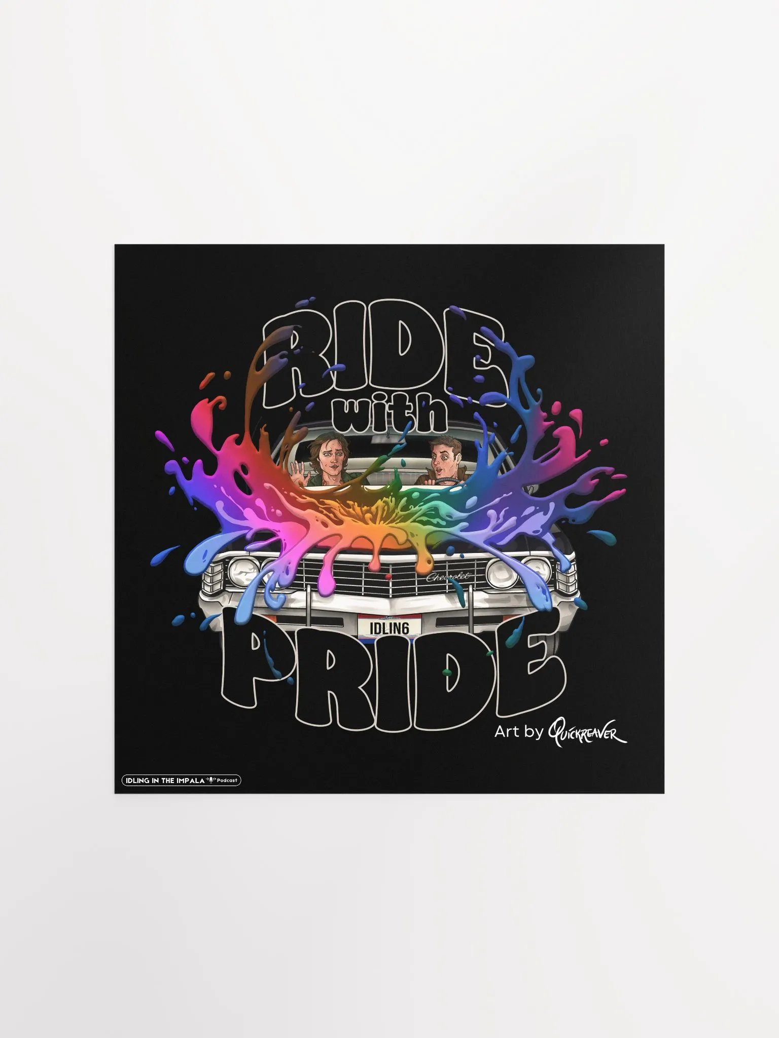 Ride with Pride Poster - Unframed product image (1)