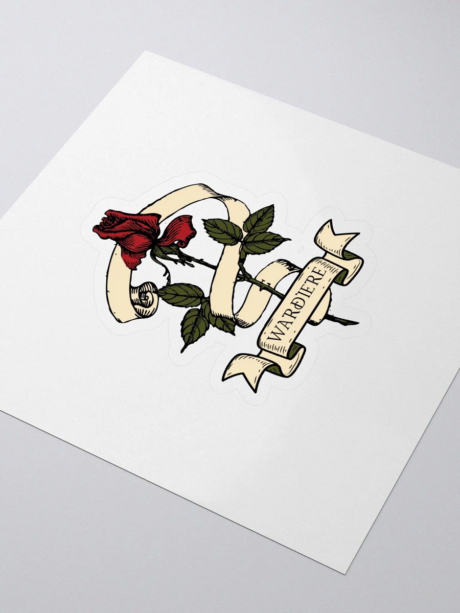 Vintage Rose Wardiere Kiss Cut Stickers product image (3)