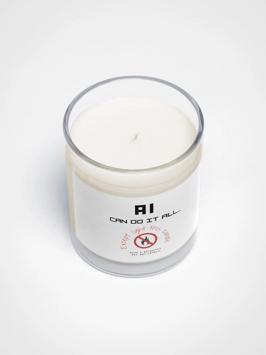 AI Joke Soy Wax Candle product image (3)
