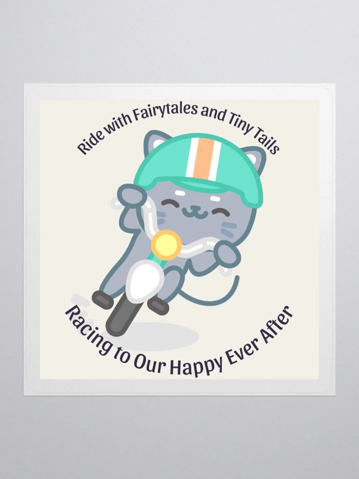 Ride with FTTR Sticker product image (3)