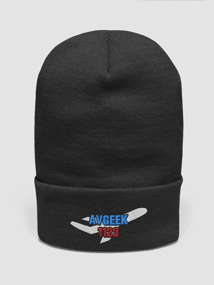 Avgeek1123 Embroidered Beanie Hat product image (1)