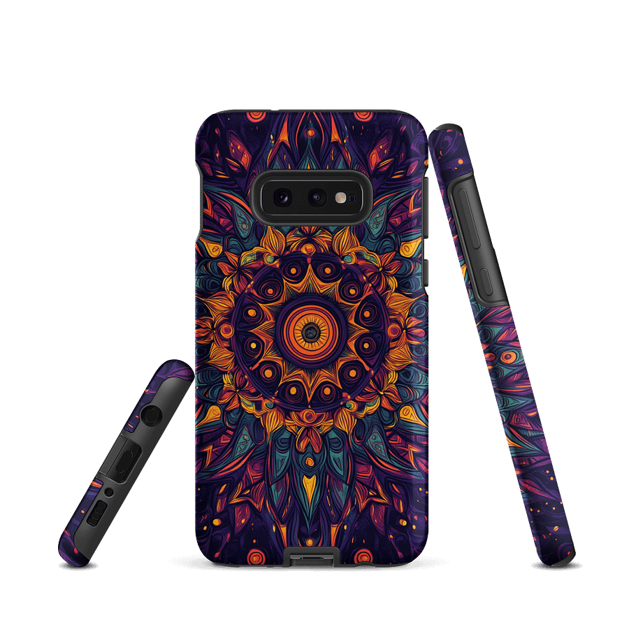Vivid Mandala Symmetry Samsung® Tough Case product image (2)