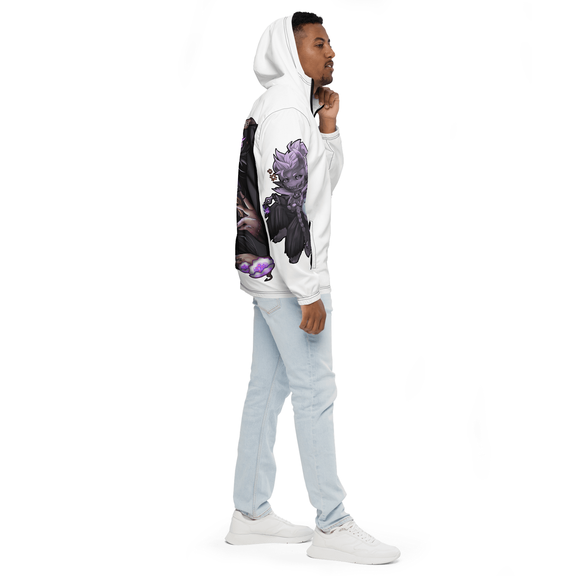 "Spirit Blossom Thresh" Windbreaker product image (8)