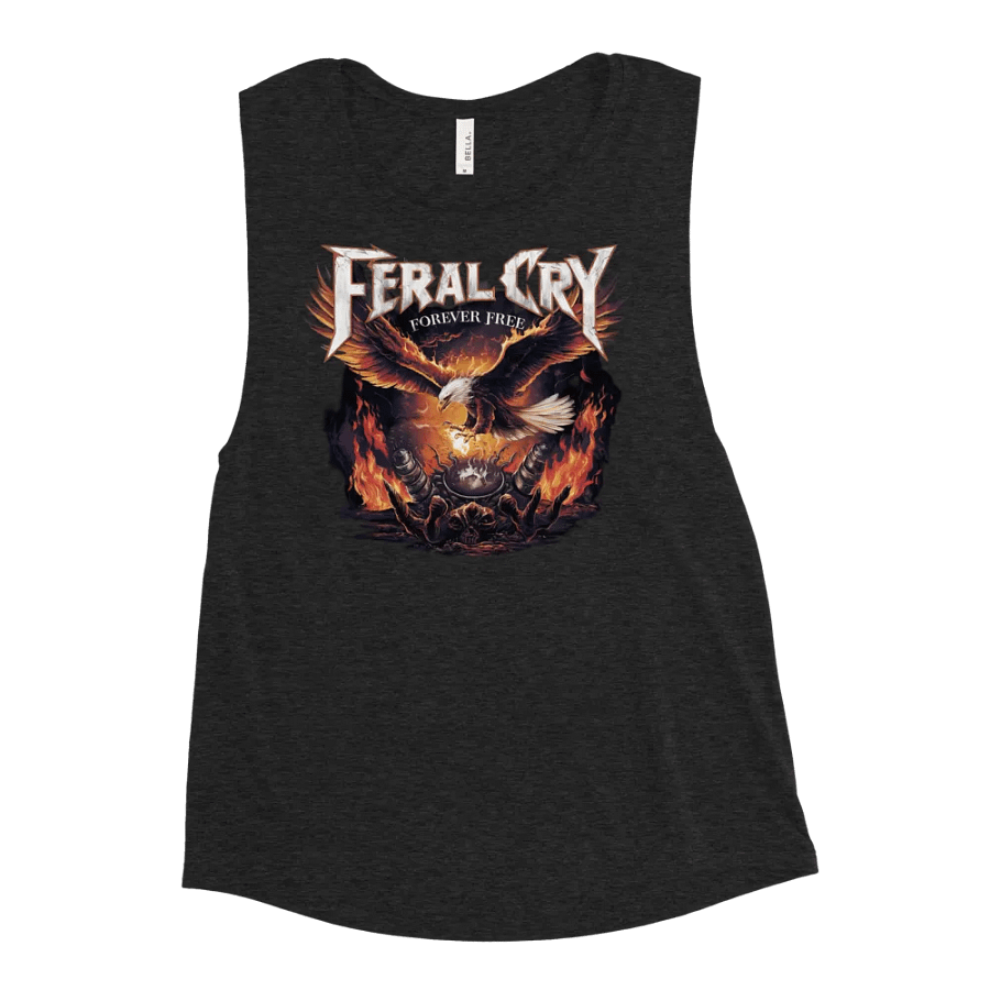 Feral Cry Forever Free Eagle Women's Tank product image (1)