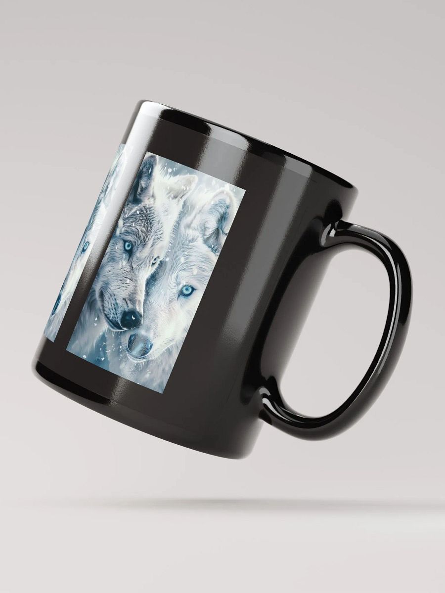 Arctic Gaze Wolves Mug product image (4)