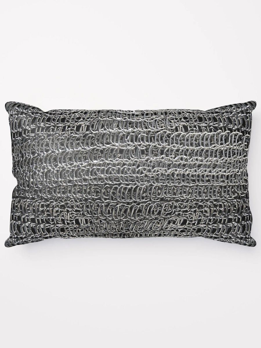 Chainmaille Throw Pillow product image (13)