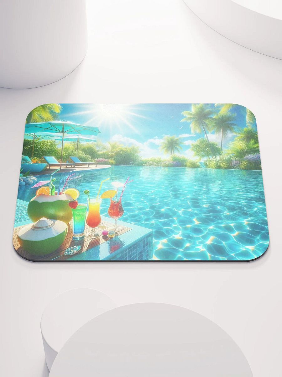 Tropical Paradise Mouse Pad | AI Design product image (1)