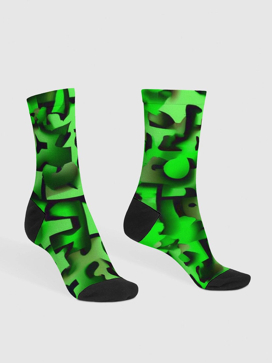 Eco-Friendly Art Crew Socks product image (3)